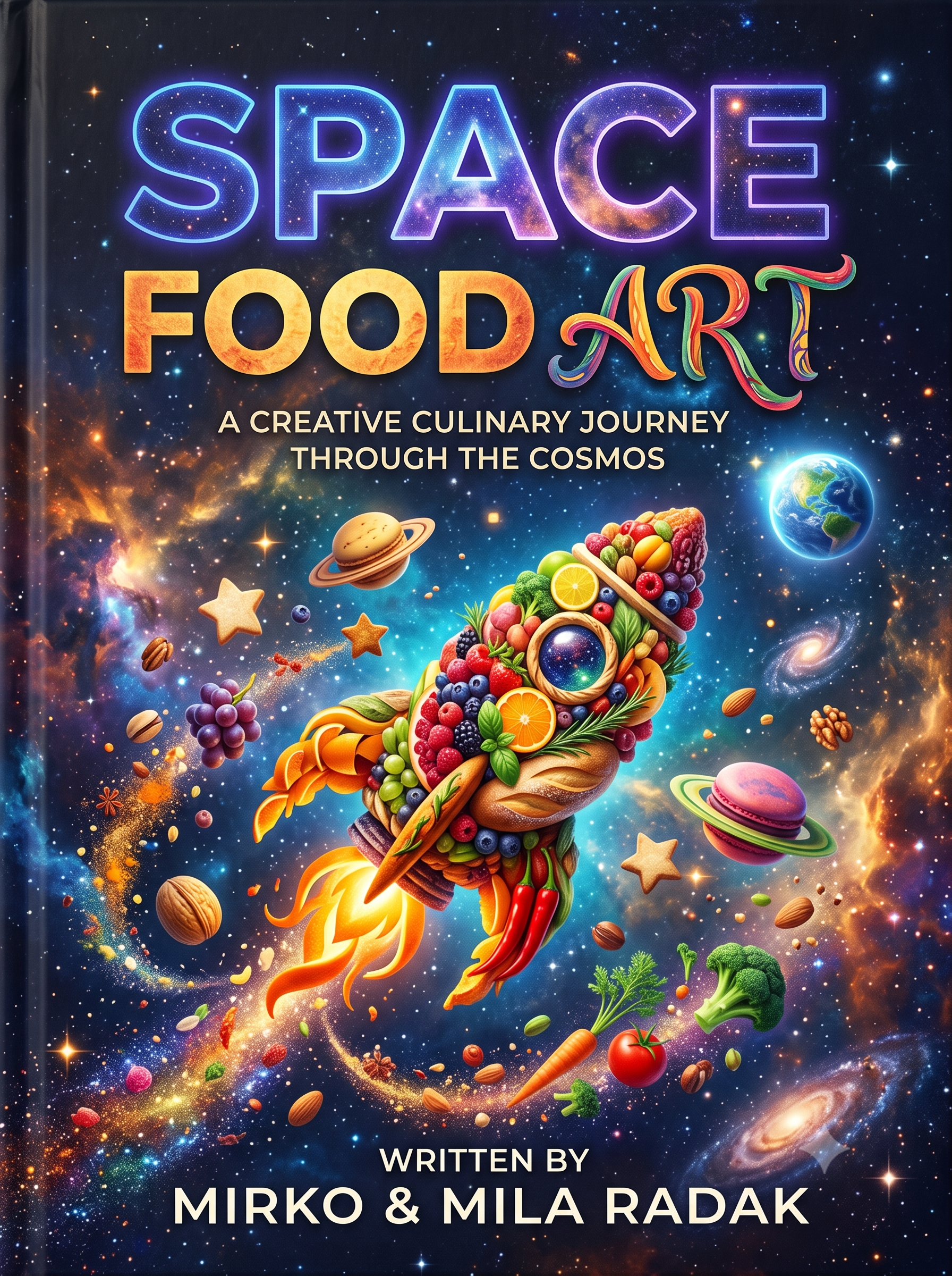 SPACE FOOD ART book cover